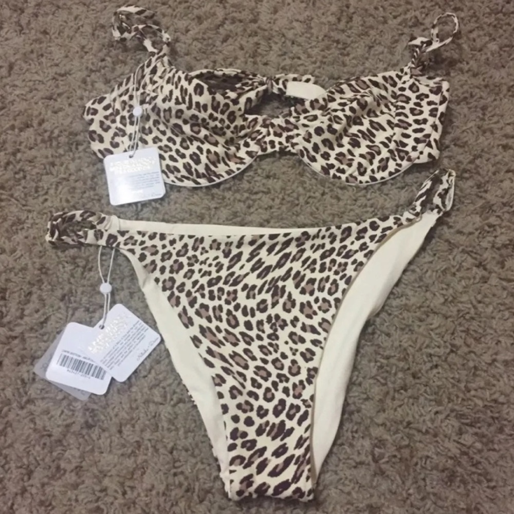 Brand new Monday swimwear 2 piece set